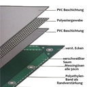 biały 650 g/m² PVC 3 x 6m (18m²) plandeka-0