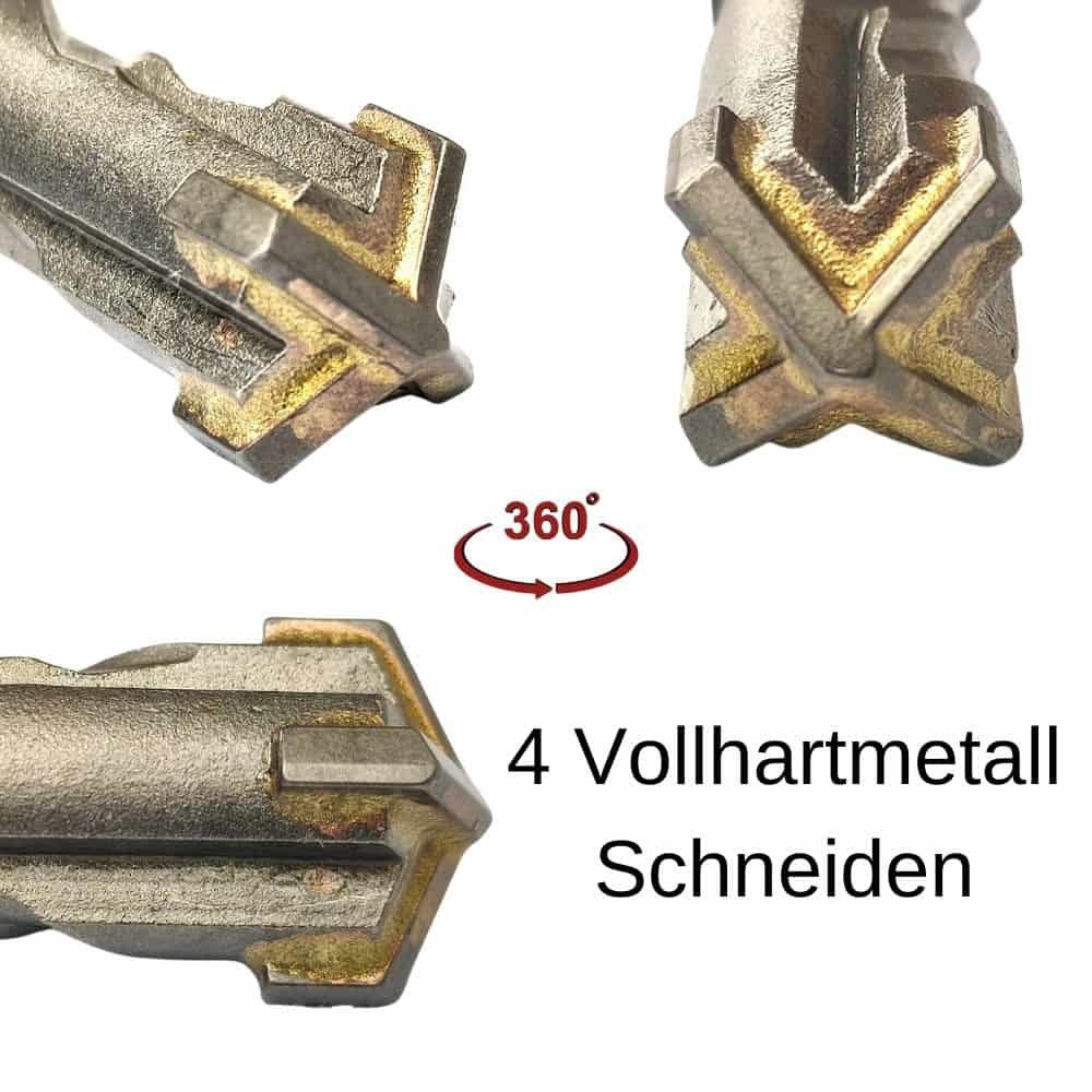 Wiertło do młotowiertarki SDS-PLUS 4-ostrza Ø 5,0mm x 110mm długość-1