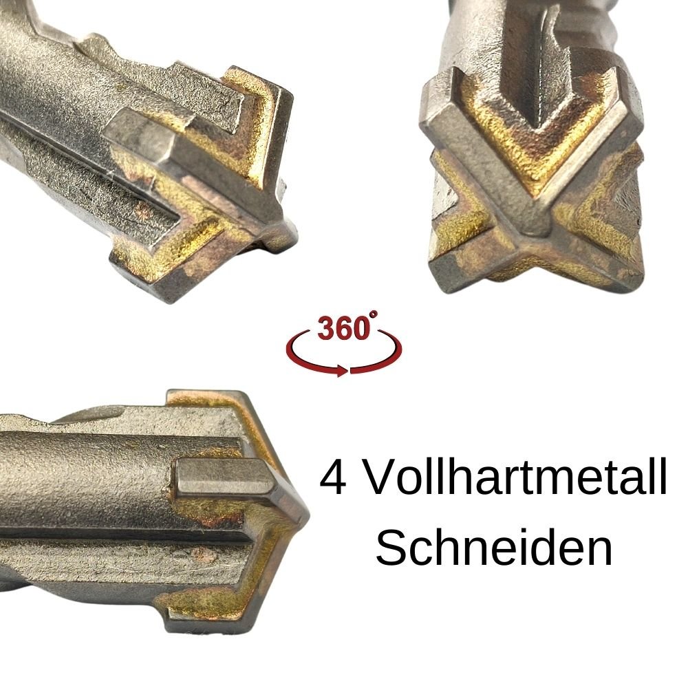 Wiertło do młota SDS-PLUS 4-ostrza Ø 6,0mm x 260mm długość-1