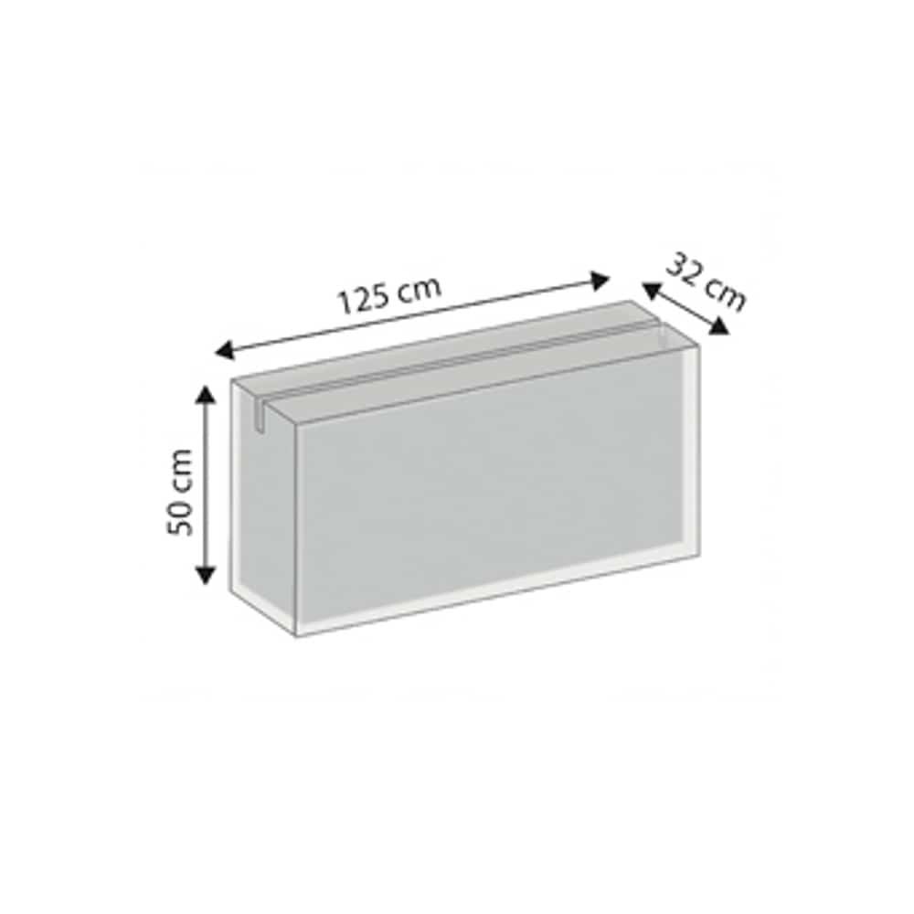 Pokrowiec Deluxe na poduszki siedziska, ok.125x32x50-0