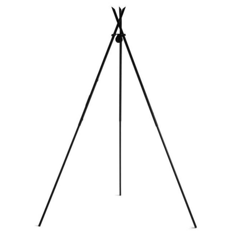 Grill wiszący „TIPI“ 210 cm + ruszt 50 cm ze stali nierdzewnej-0