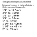 Kąt przejściowy do prasowania 20 x 2 - 1/2" GW-2