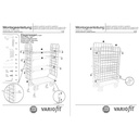 Paket-Vierwandwagen wysoki z 3 półkami Typ S + EasySTOP-0