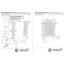 Wózek czteroscienny wysoki Typ S + EasySTOP-1