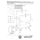 Czterokołowy wózek 500 kg Typ M + EasySTOP-0