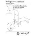 Wózek ramowy 1000 kg Typ XL + EasySTOP-0