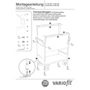 Wózek czterostranny 1000 kg Typ M + EasySTOP-0