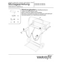 Skrzynka narzędziowa do wózków na butle stalowe fk-1300 / 1301-2