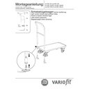 Wózek z uchwytem 200 kg Typ M + EasySTOP-0