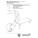 Wózek z uchwytem 250 kg Typ L + EasySTOP-0