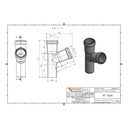 HTsafeEA Rozgałęzienie DN/OD 32/32 67 stopni-1