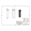 KGEM Rura SN 4 DN/OD 160 x 2000 mm-1