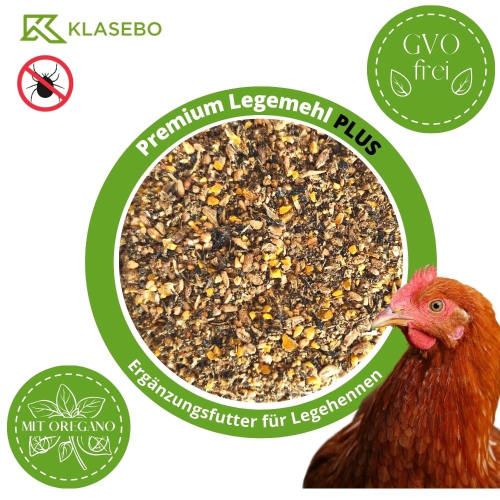 25 kg Premium Legemehl PLUS z oregano - karma dla drobiu dla kur, gęsi, kaczek