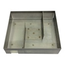 Producent zimnego dymu 15cm x 15cm stal nierdzewna