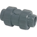 Zawór zwrotny PVC-U 50 mm z mufą klejącą