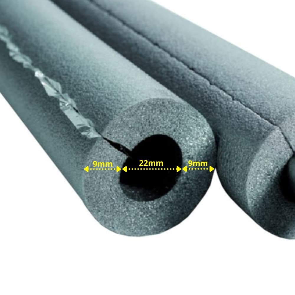 CLIMAFLEX® XT 2m Rura izolacyjna Ø 22 mm x 9 mm izolacja samoprzylepna