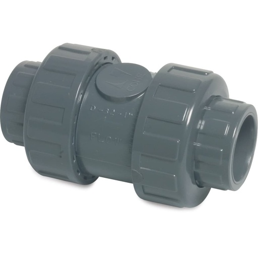 [BONI-42304K] Zawór zwrotny PVC-U 50 mm z mufą klejącą