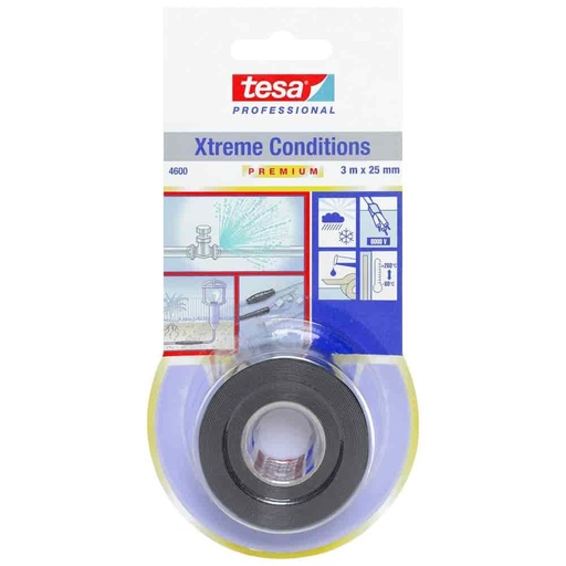 [BONI-T31157] tesa Xtreme Conditions 4600 25 mm x 3 m (czarny)