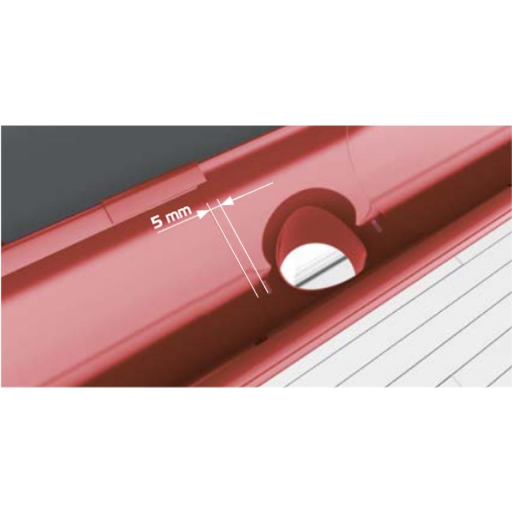 Hak do wspornika PVC (metalowy) 160mm-9